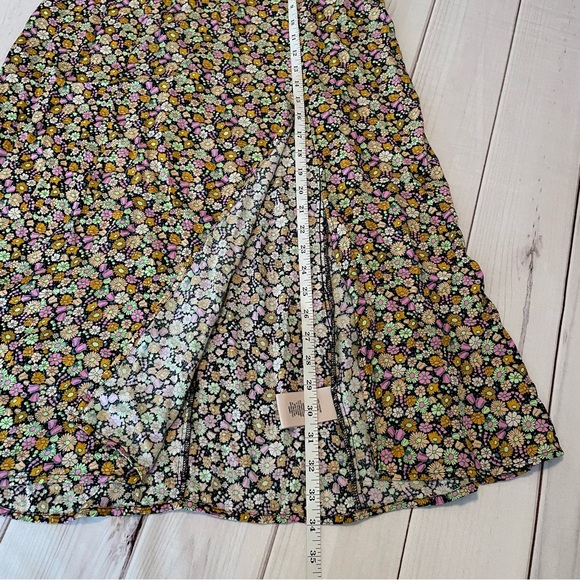 Philosophy Floral Midi Skirt Women’s S Ditzy Dainty Cottagecore Cabin Fairy Slit - Picture 12 of 14
